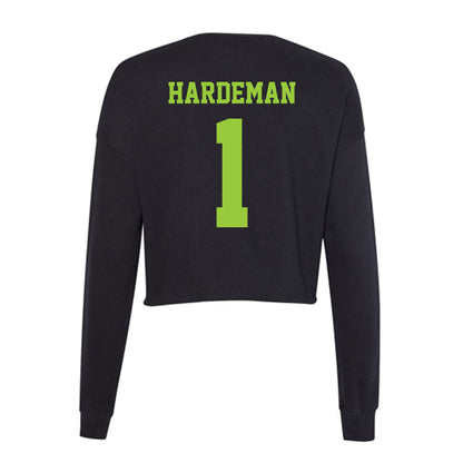 USF - NCAA Football : Joshua Hardeman - Women's Cropped Crew Fleece-1