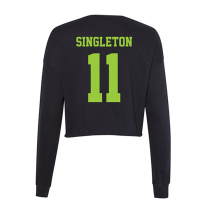 USF - NCAA Football : Keshaun Singleton - Women's Cropped Crew Fleece-1