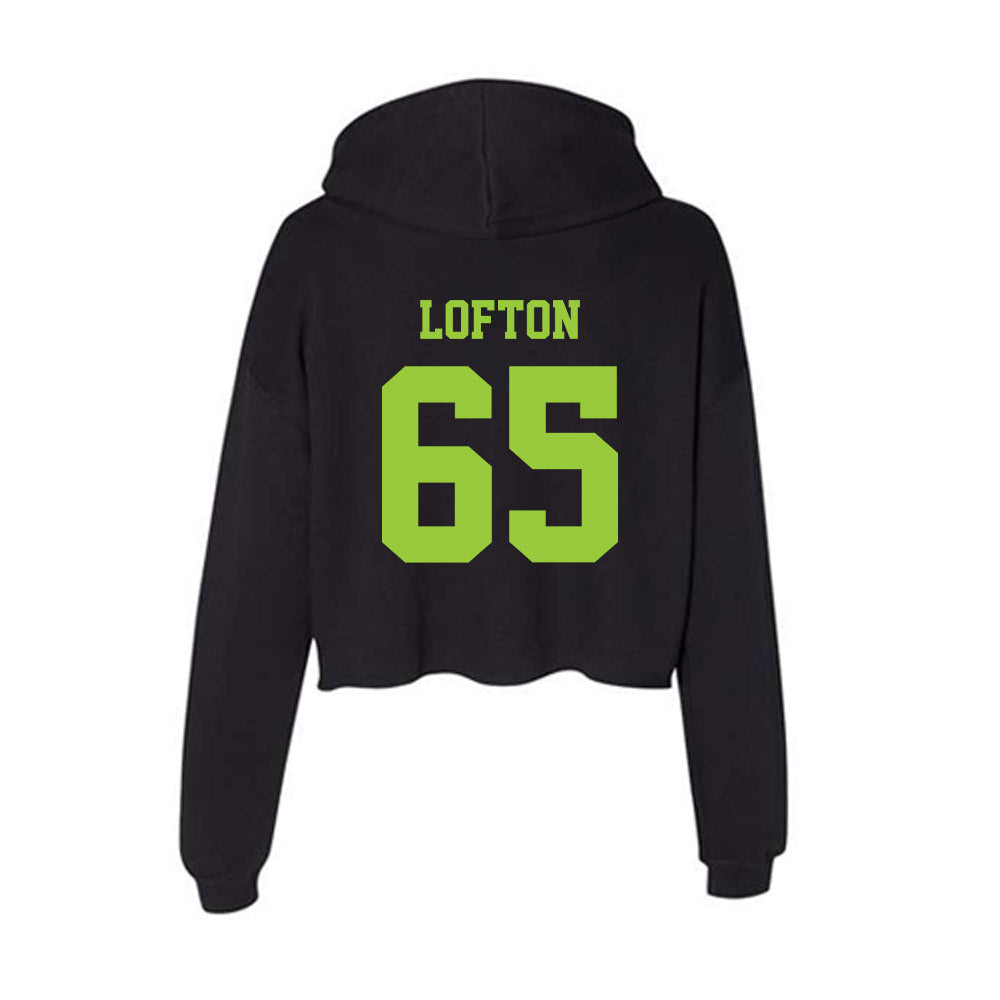 USF - NCAA Football : Michael Lofton - Women's Crop Fleece Hoodie-1