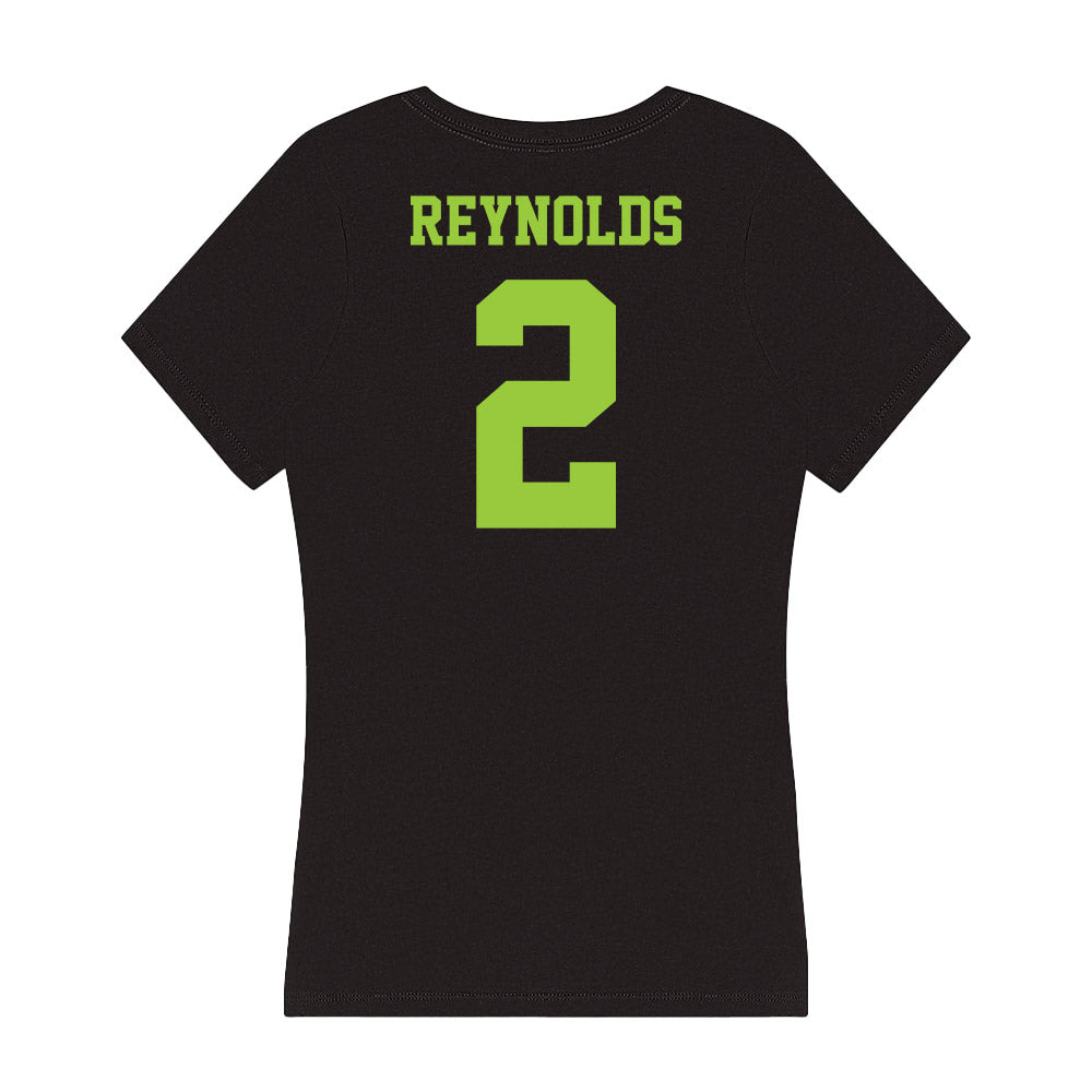 USF - NCAA Men's Basketball : Jamille Reynolds - Women's V-Neck T-Shirt-1