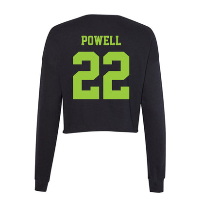 USF - NCAA Football : Kwan Powell - Women's Cropped Crew Fleece-1