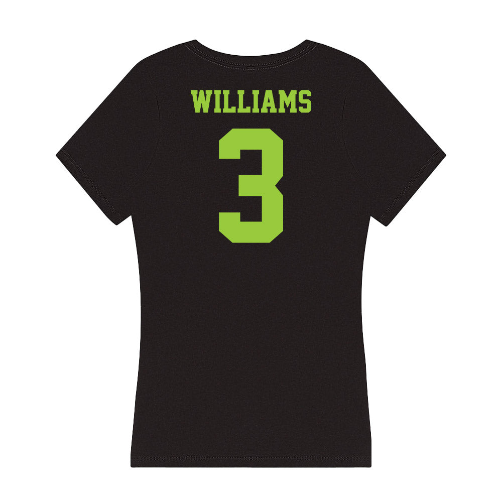 USF - NCAA Men's Basketball : Jimmie Williams - Women's V-Neck T-Shirt-1