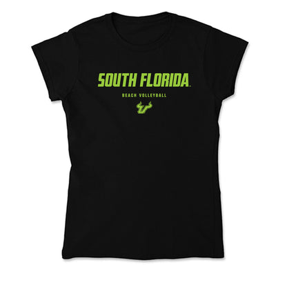 USF - NCAA Beach Volleyball : Addison Bounds - Soft Style Women’s T-Shirt-0