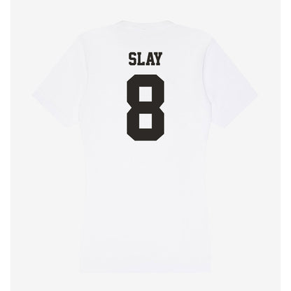 Marshall - NCAA Men's Basketball : Bryce Slay - Classic Shersey Women's V-Neck T-Shirt-1