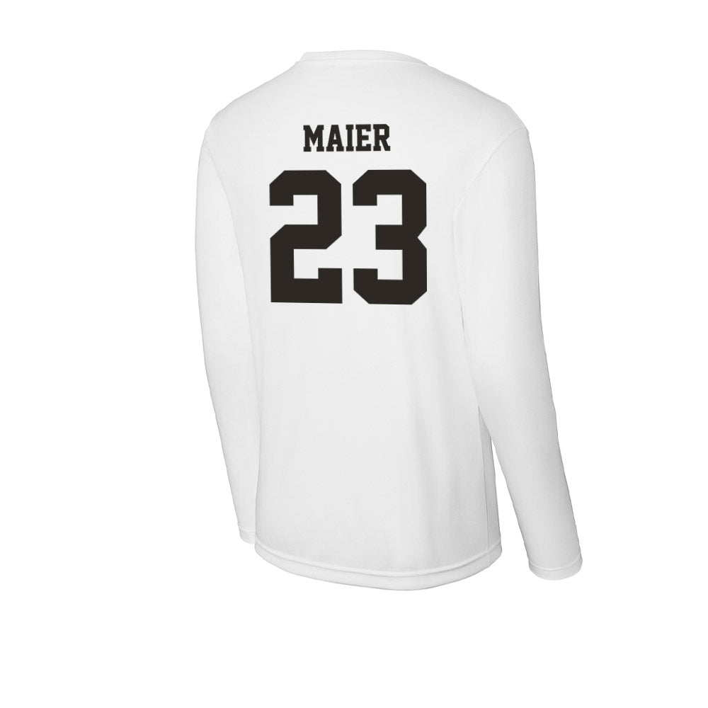 Marshall - NCAA Women's Basketball : Meredith Maier - Activewear Long Sleeve T-Shirt-1