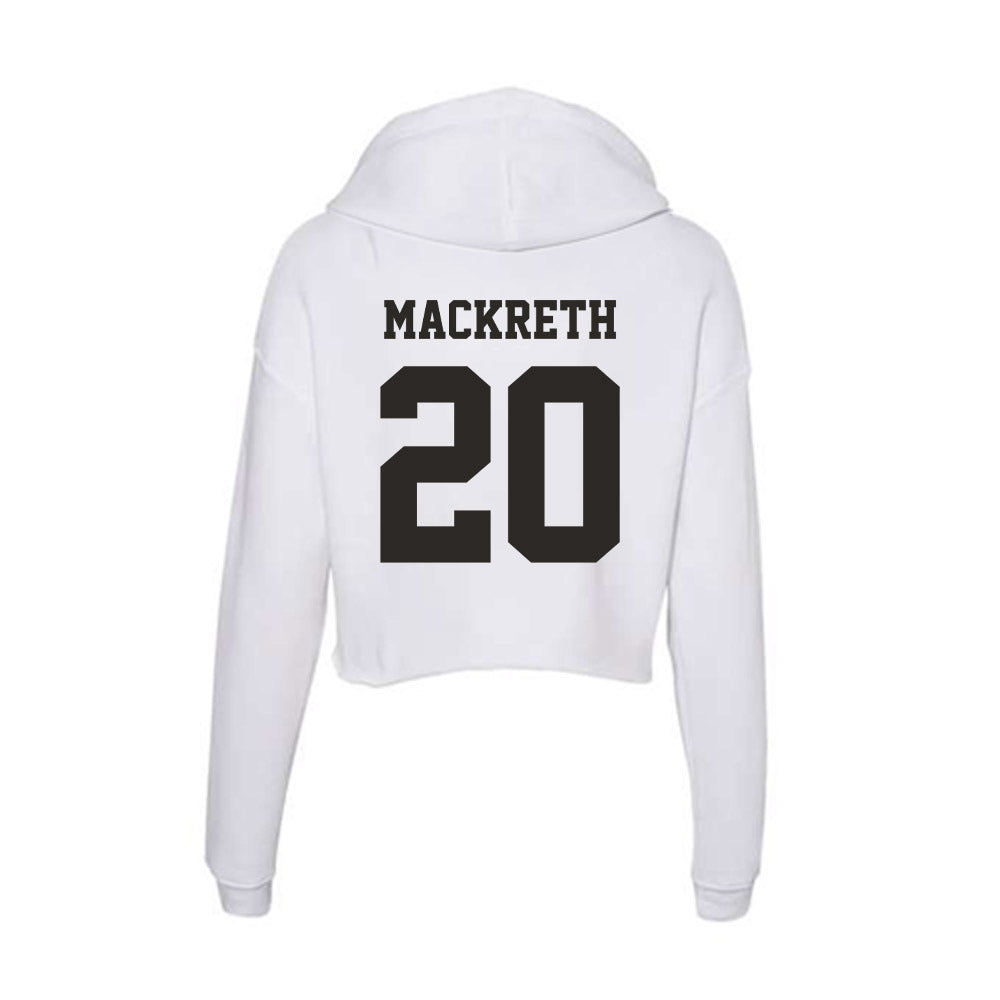 Marshall - NCAA Women's Soccer : Mackenzie Mackreth - Classic Shersey Women's Crop Fleece Hoodie-1