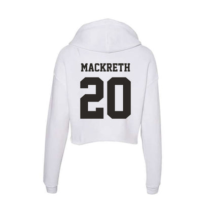 Marshall - NCAA Women's Soccer : Mackenzie Mackreth - Classic Shersey Women's Crop Fleece Hoodie-1