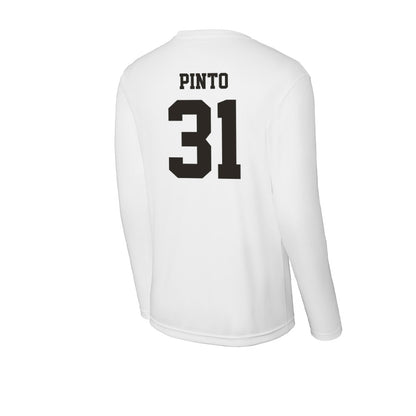 Marshall - NCAA Men's Soccer : Rai Pinto - Activewear Long Sleeve T-Shirt-1