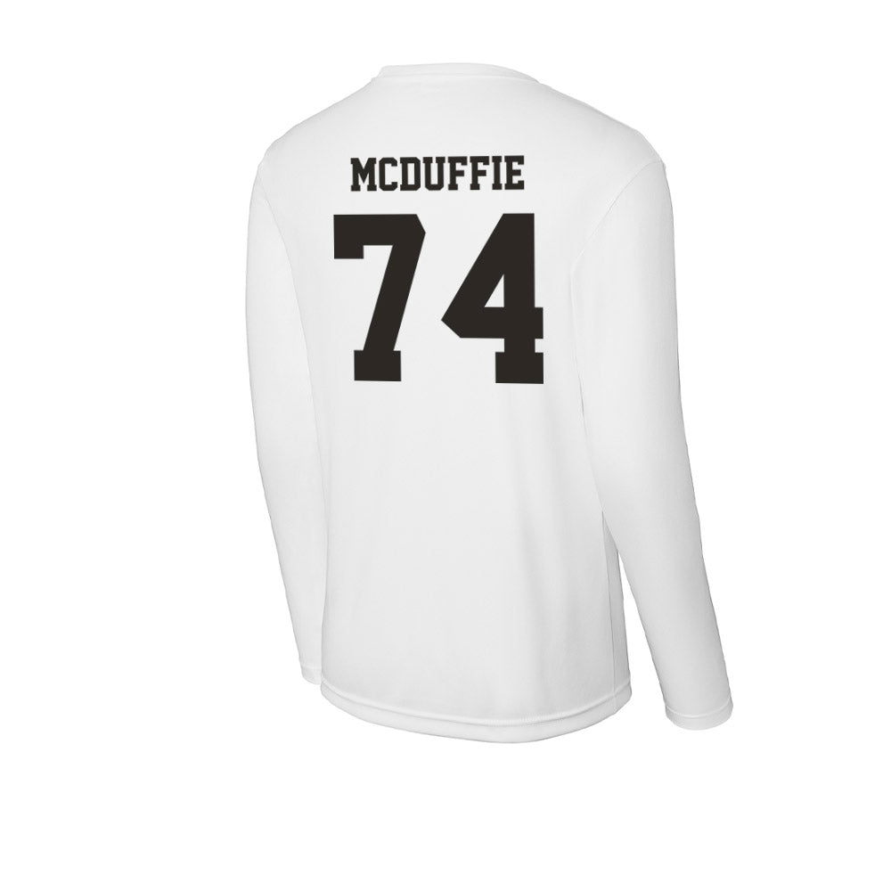 Marshall - NCAA Football : Tyler McDuffie - Activewear Long Sleeve T-Shirt-1