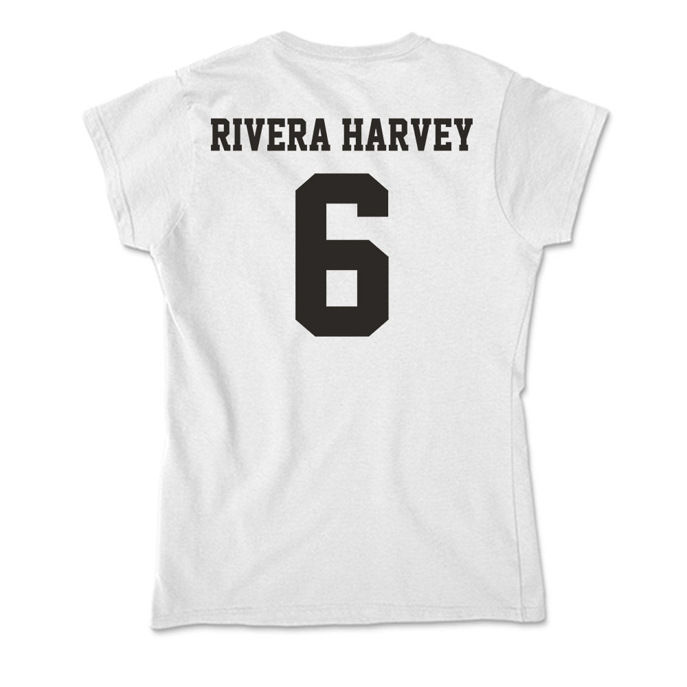 Marshall - NCAA Football : Jalil Rivera Harvey - Soft Style Women’s T-Shirt-1