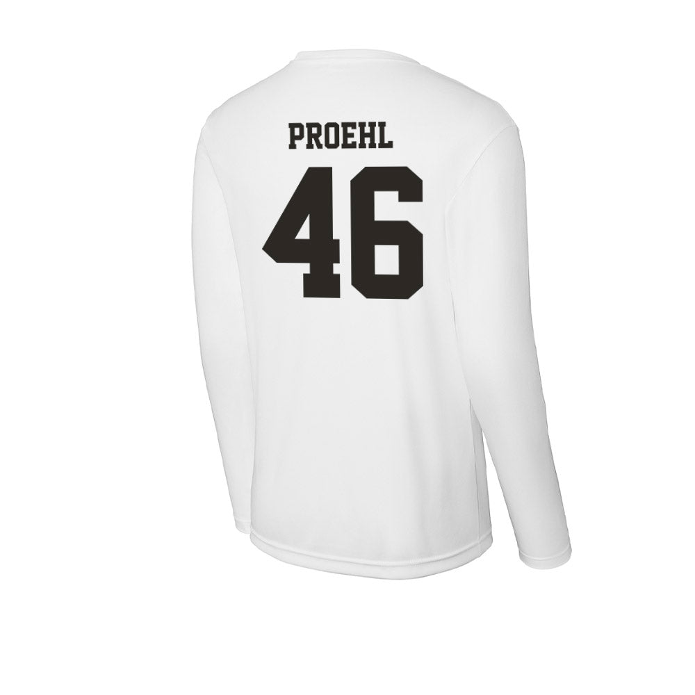 Marshall - NCAA Baseball : Luke Proehl - Classic Shersey Activewear Long Sleeve T-Shirt-1