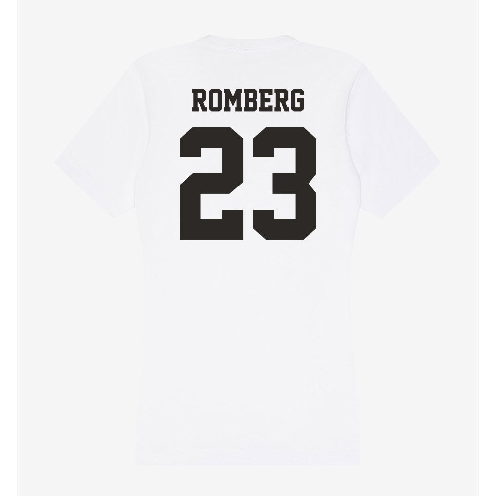 Marshall - NCAA Men's Soccer : Carl Romberg - Classic Shersey Women's V-Neck T-Shirt-1