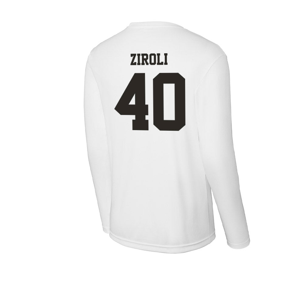 Marshall - NCAA Baseball : Matthew Ziroli - Activewear Long Sleeve T-Shirt-1