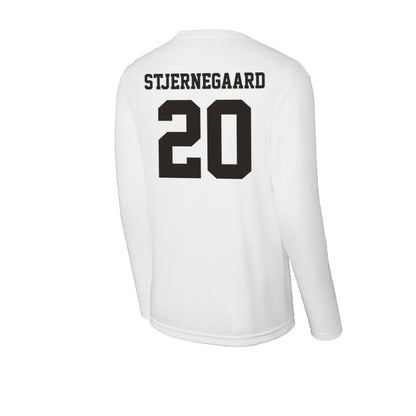 Marshall - NCAA Men's Soccer : Alexander Stjernegaard - Activewear Long Sleeve T-Shirt-1