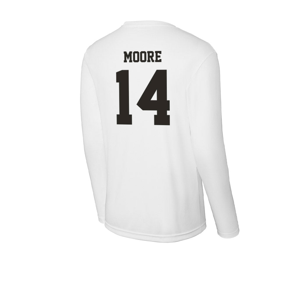 Marshall - NCAA Men's Basketball : Grant Moore - Classic Shersey Activewear Long Sleeve T-Shirt-1
