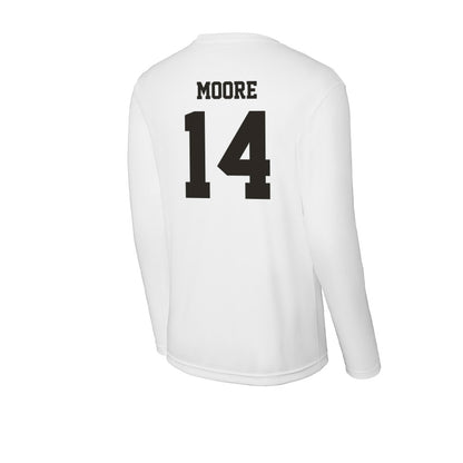 Marshall - NCAA Men's Basketball : Grant Moore - Classic Shersey Activewear Long Sleeve T-Shirt-1