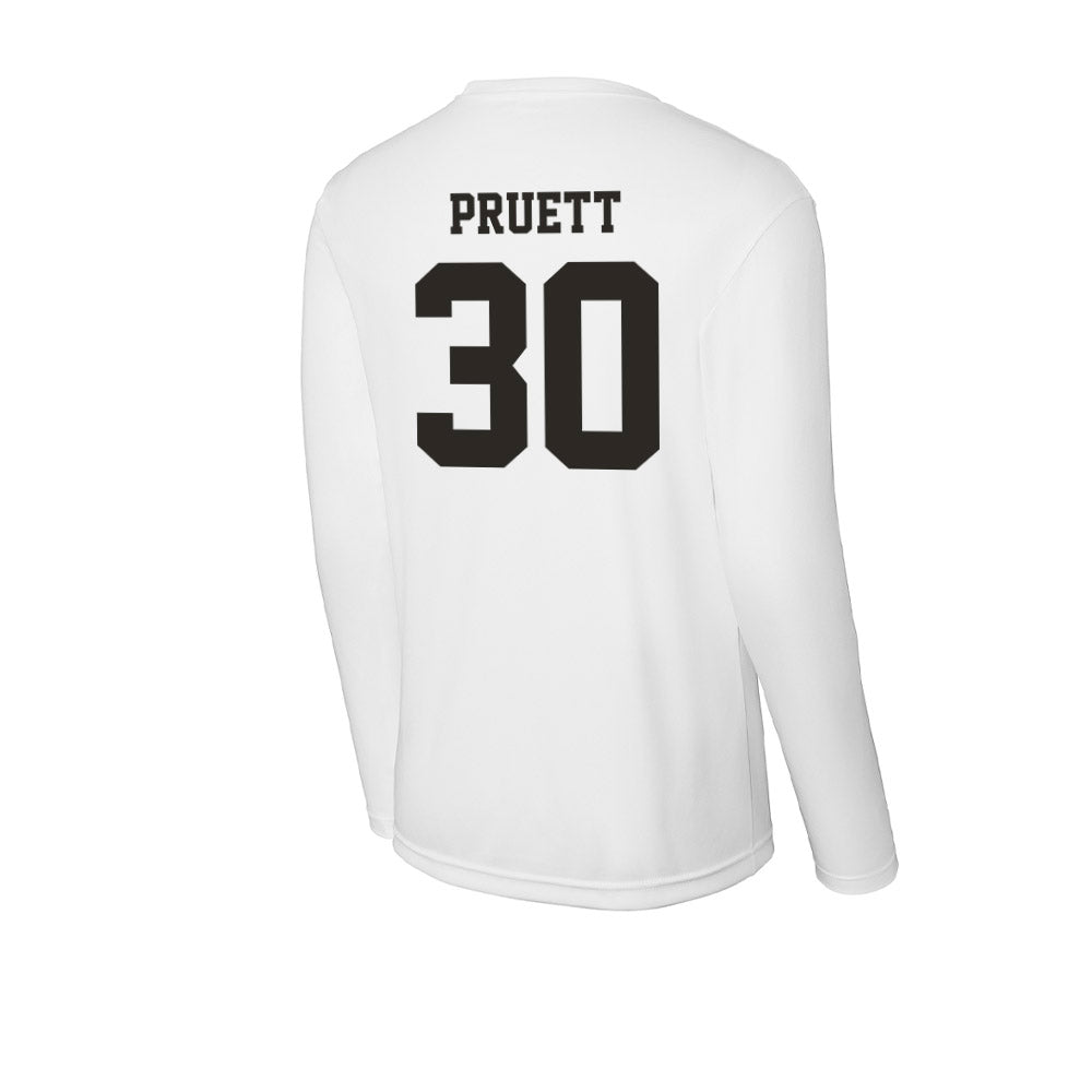 Marshall - NCAA Men's Basketball : Kycen Pruett - Activewear Long Sleeve T-Shirt-1