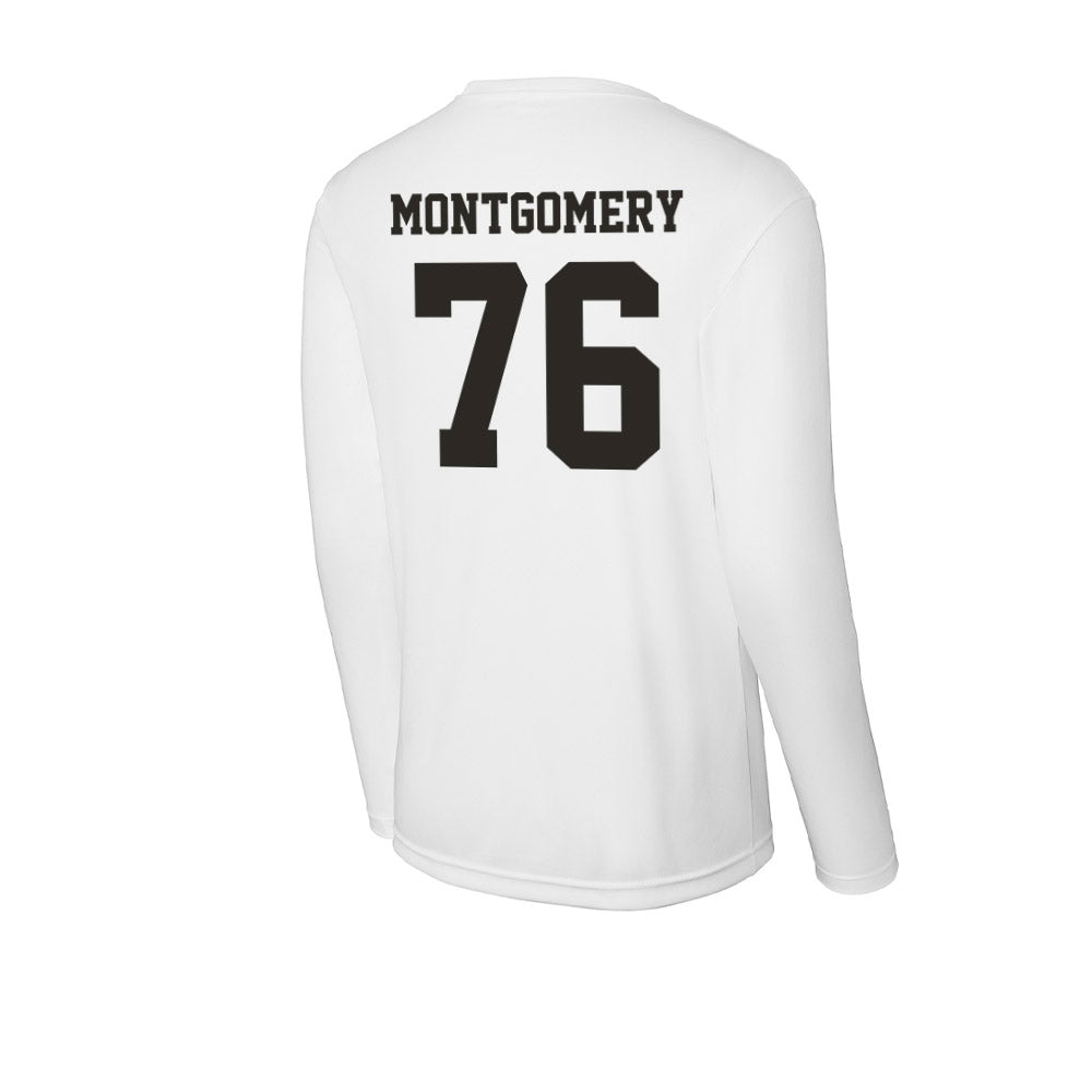 Marshall - NCAA Football : Tariq Montgomery - Activewear Long Sleeve T-Shirt-1