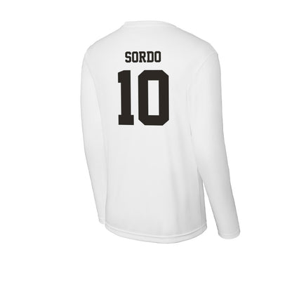 Marshall - NCAA Men's Soccer : Aymane Sordo - Activewear Long Sleeve T-Shirt-1