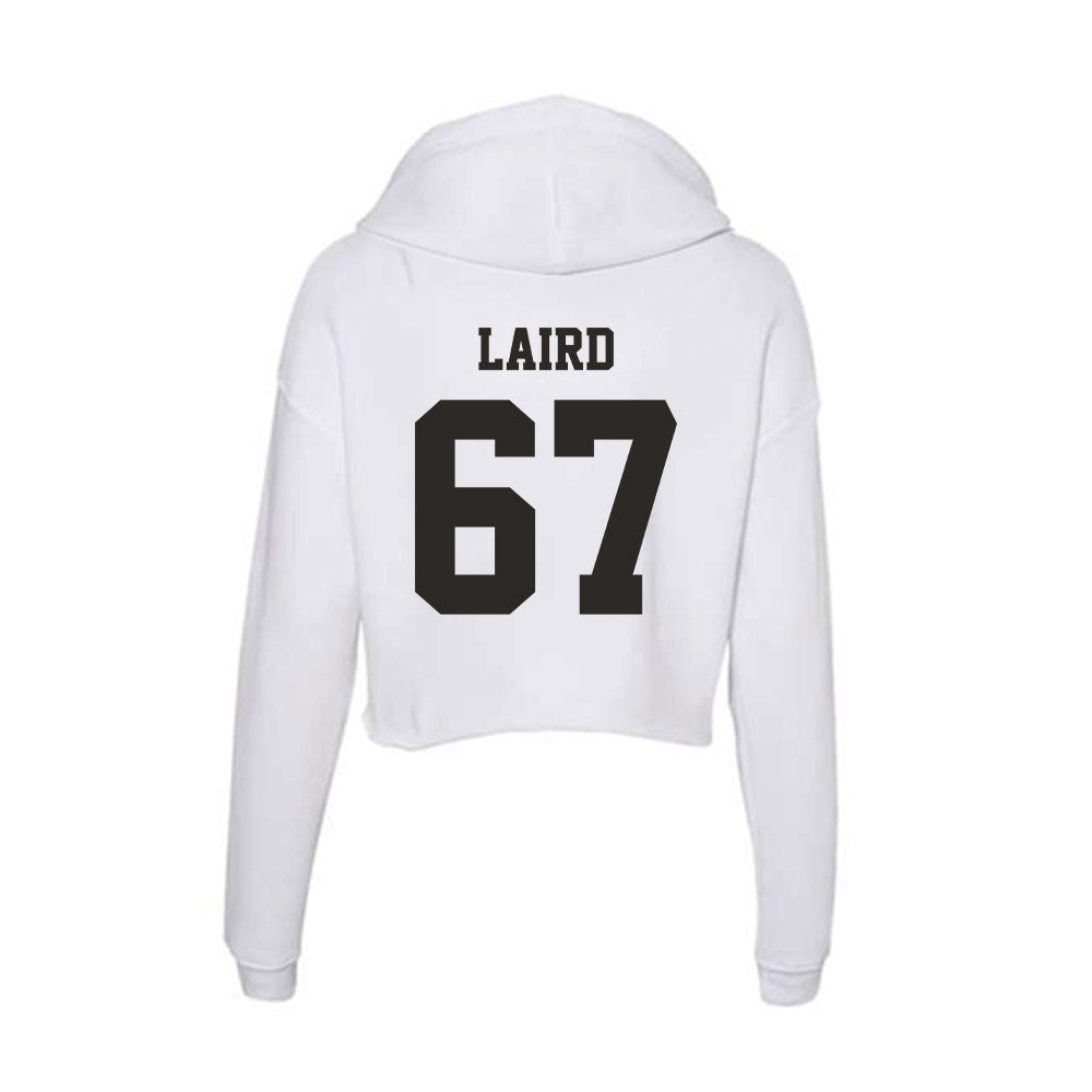 Marshall - NCAA Football : Jack Laird - Classic Shersey Women's Crop Fleece Hoodie-1