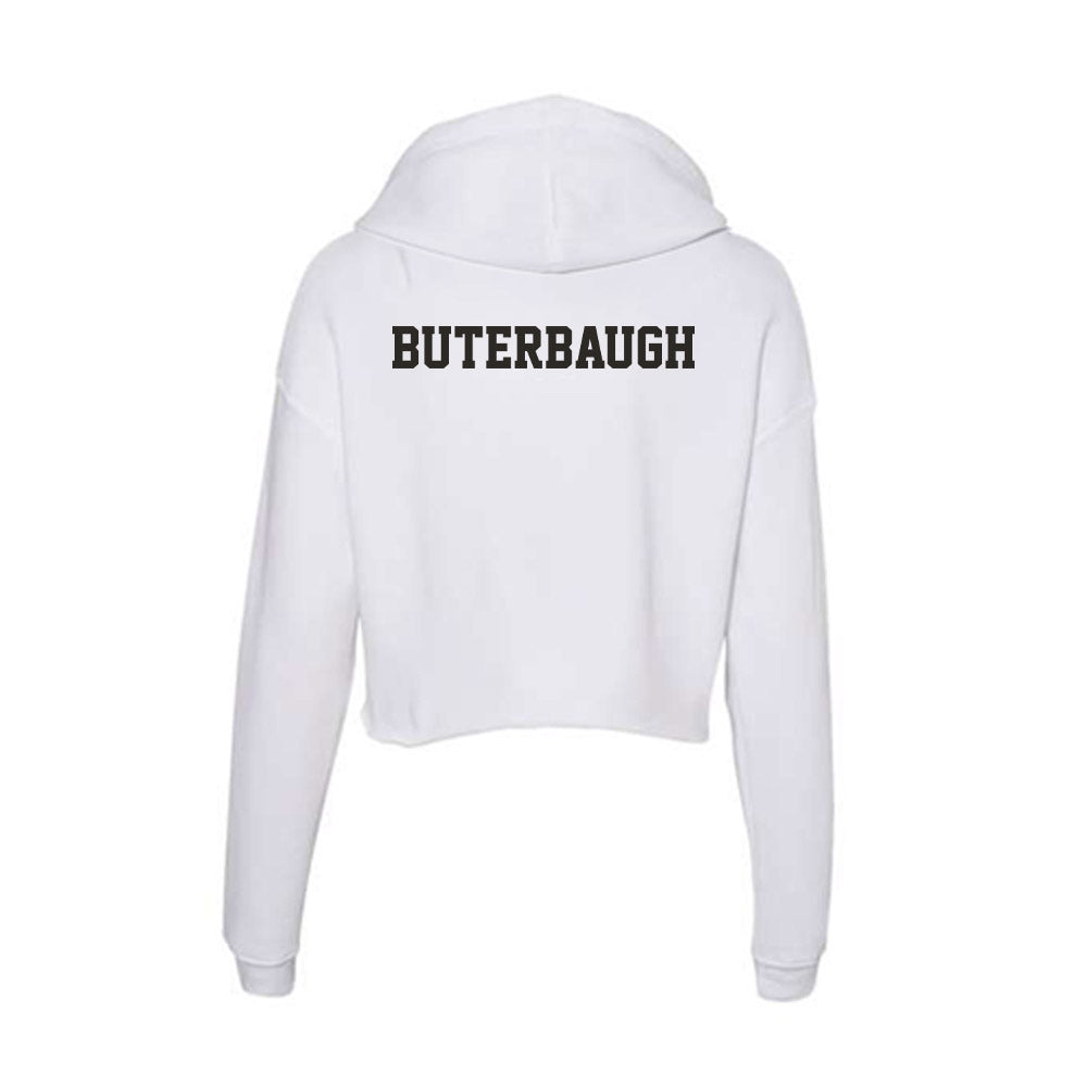 Marshall - NCAA Women's Track & Field : Karlee Buterbaugh - Classic Shersey Women's Crop Fleece Hoodie-1
