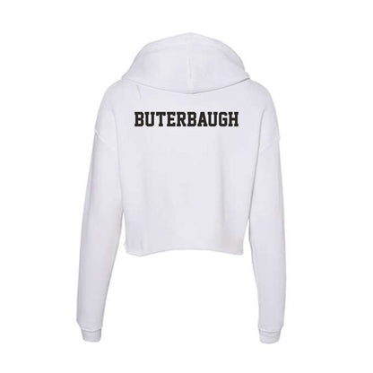 Marshall - NCAA Women's Track & Field : Karlee Buterbaugh - Classic Shersey Women's Crop Fleece Hoodie-1