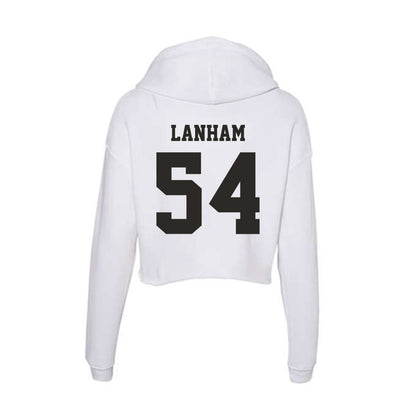 Marshall - NCAA Football : Drake Lanham - Classic Shersey Women's Crop Fleece Hoodie-1