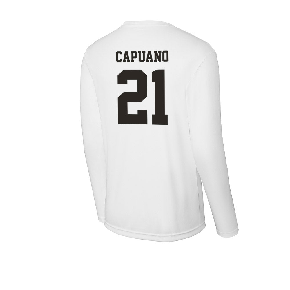 Marshall - NCAA Baseball : Ryan Capuano - Activewear Long Sleeve T-Shirt-1