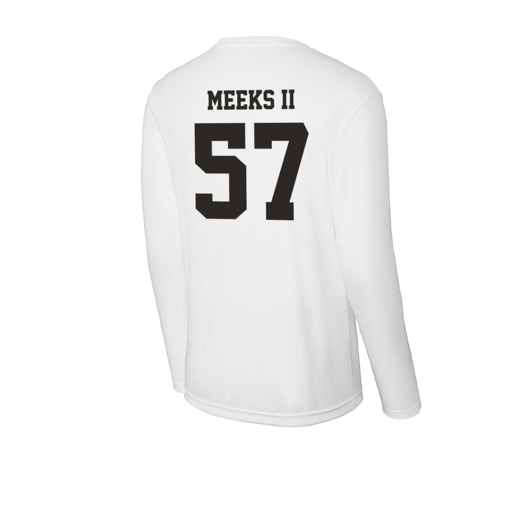 Marshall - NCAA Football : Eric Meeks II - Activewear Long Sleeve T-Shirt-1