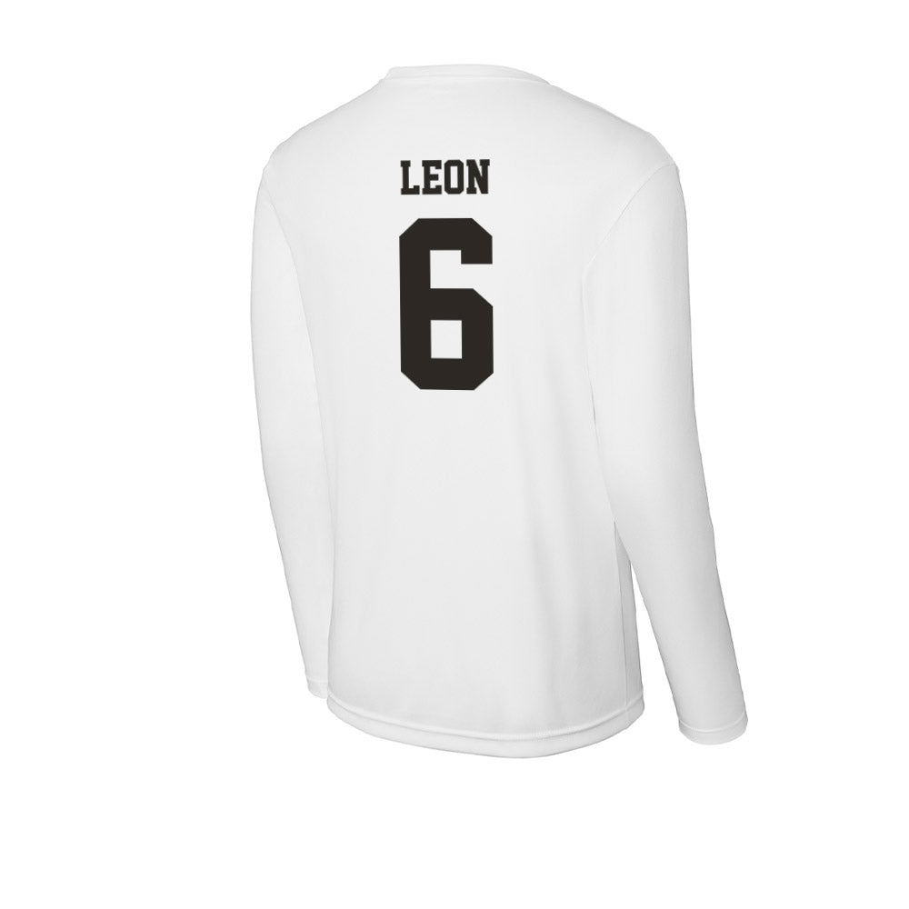 Marshall - NCAA Baseball : Eddie Leon - Activewear Long Sleeve T-Shirt-1