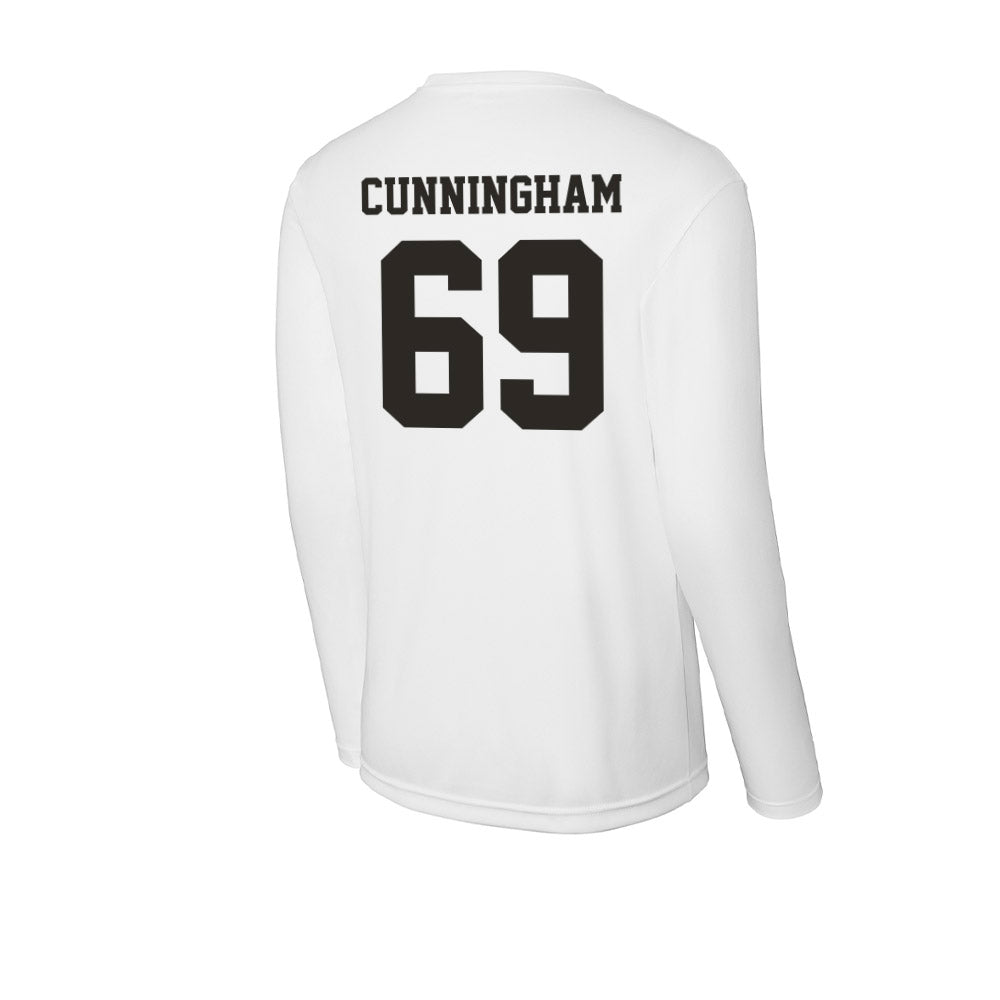 Marshall - NCAA Football : Jaxson Cunningham - Activewear Long Sleeve T-Shirt-1