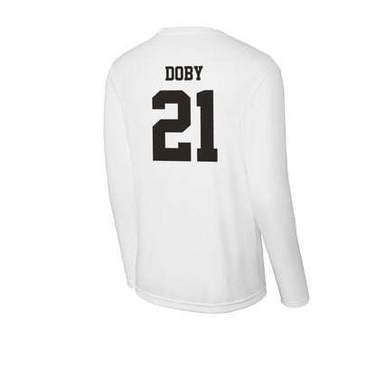 Marshall - NCAA Women's Basketball : Emari Doby - Activewear Long Sleeve T-Shirt-1