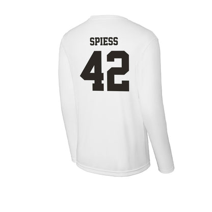 Marshall - NCAA Baseball : Jonathan Spiess - Activewear Long Sleeve T-Shirt-1