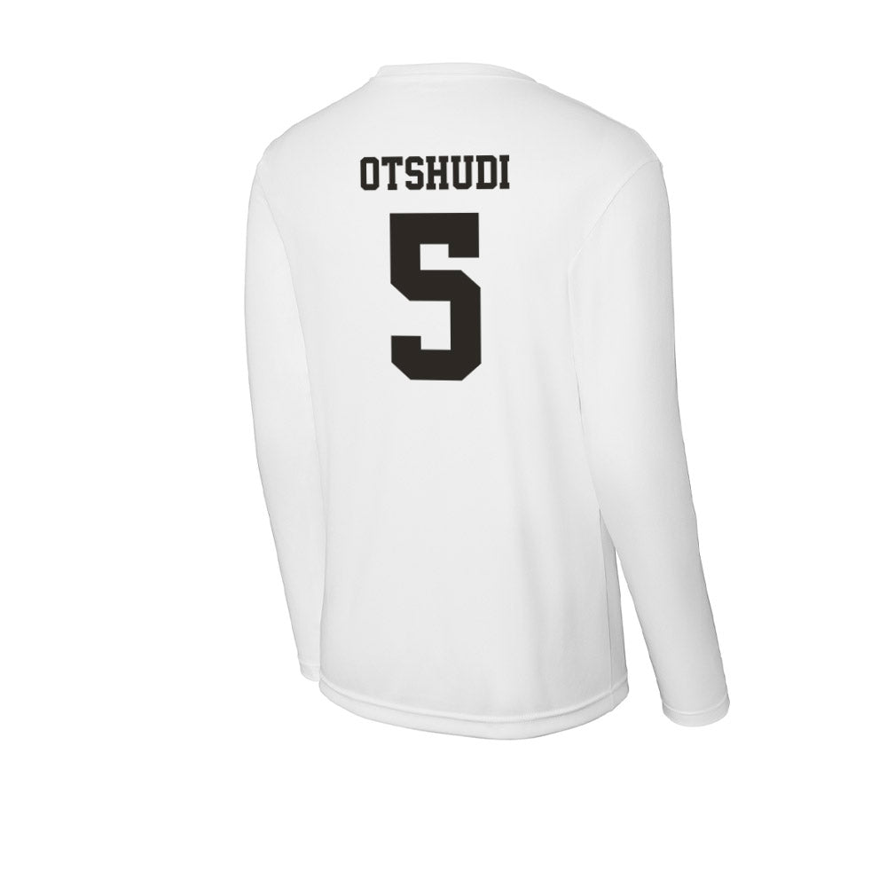 Marshall - NCAA Men's Basketball : Noah Otshudi - Classic Shersey Activewear Long Sleeve T-Shirt-1