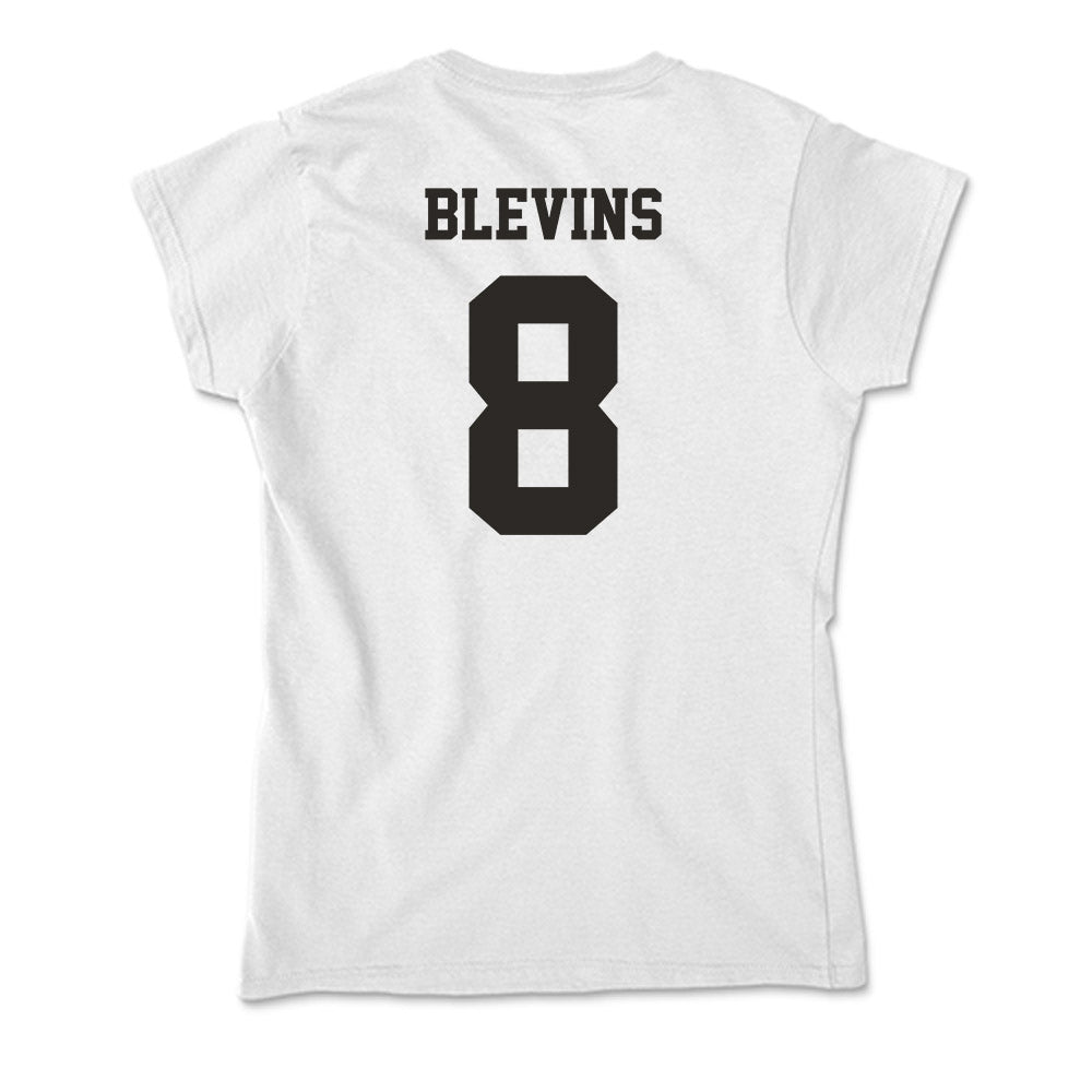 Marshall - NCAA Baseball : Bryce Blevins Blevins - Soft Style Women’s T-Shirt-1