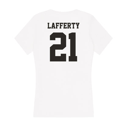  - NCAA Baseball : Will Lafferty - Women's V-Neck T-Shirt-1