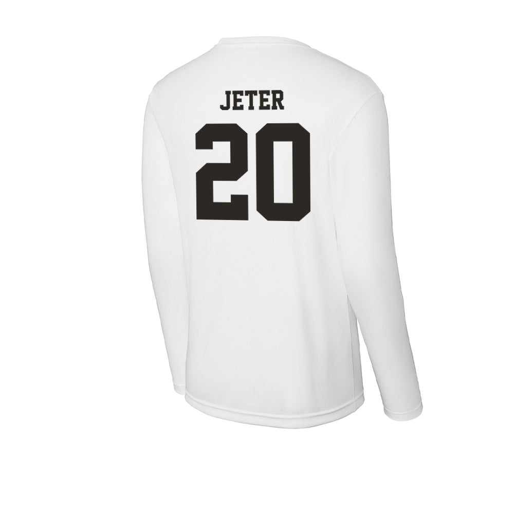 Marshall - NCAA Football : TaShawn Jeter - Activewear Long Sleeve T-Shirt-1