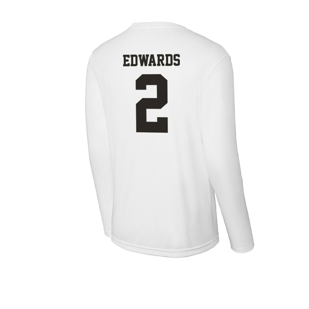 Marshall - NCAA Baseball : Luke Edwards - Activewear Long Sleeve T-Shirt-1