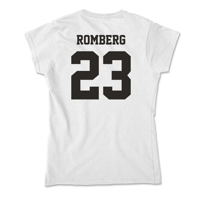 Marshall - NCAA Men's Soccer : Carl Romberg - Classic Shersey Soft Style Women’s T-Shirt-1