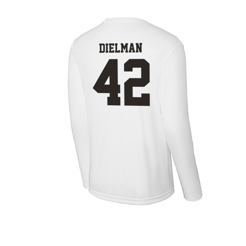 Marshall - NCAA Baseball : David Dielman - Activewear Long Sleeve T-Shirt-1