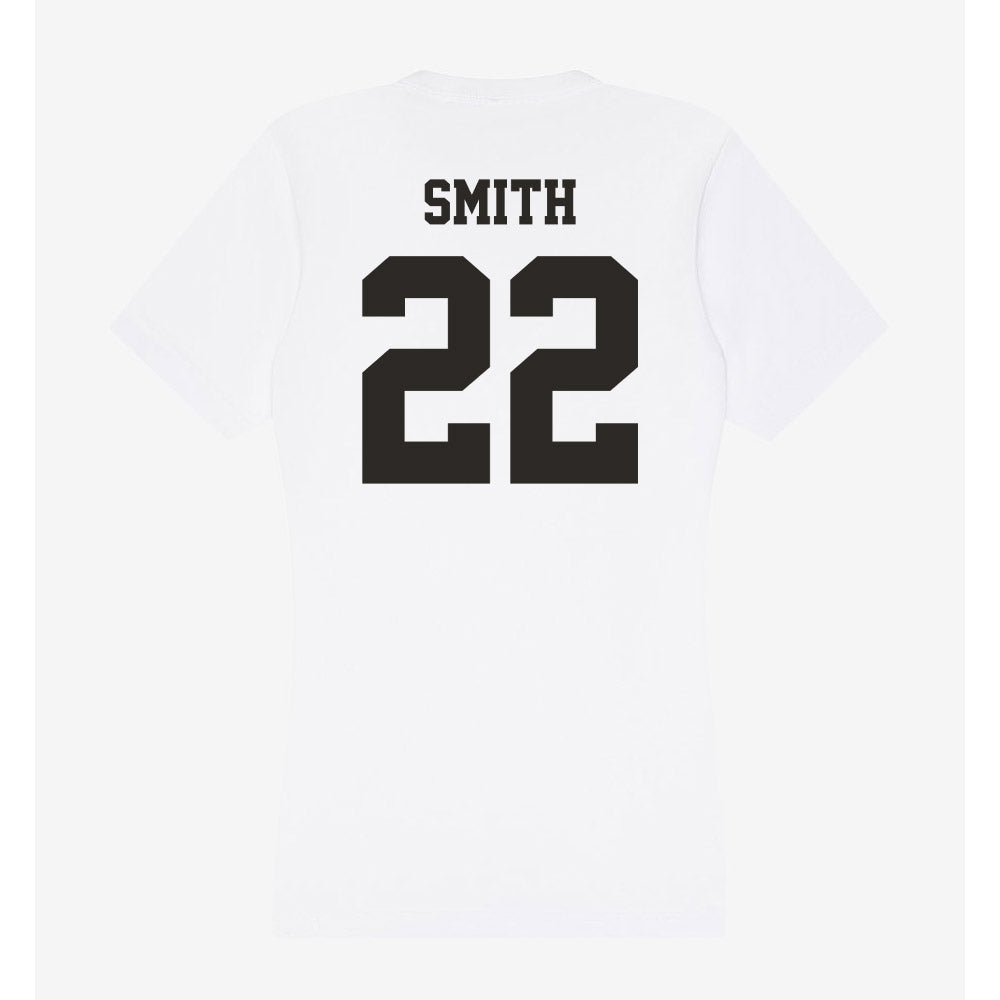 Marshall - NCAA Baseball : Jack Smith - Women's V-Neck T-Shirt-1