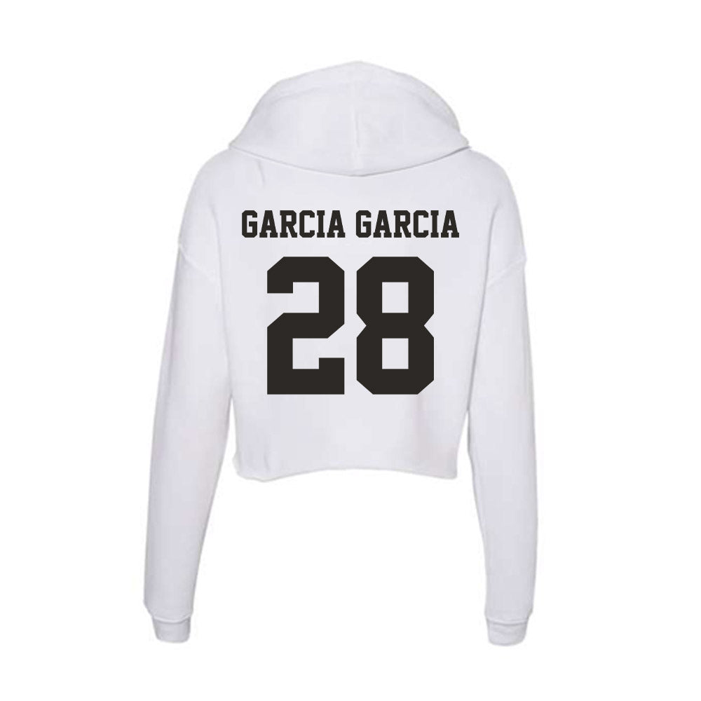 Marshall - NCAA Women's Soccer : marta garcia garcia - Classic Shersey Women's Crop Fleece Hoodie-1