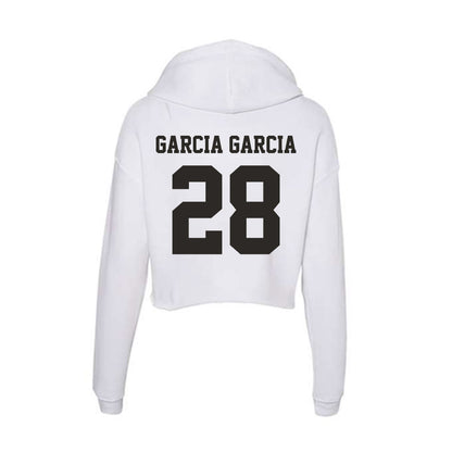 Marshall - NCAA Women's Soccer : marta garcia garcia - Classic Shersey Women's Crop Fleece Hoodie-1
