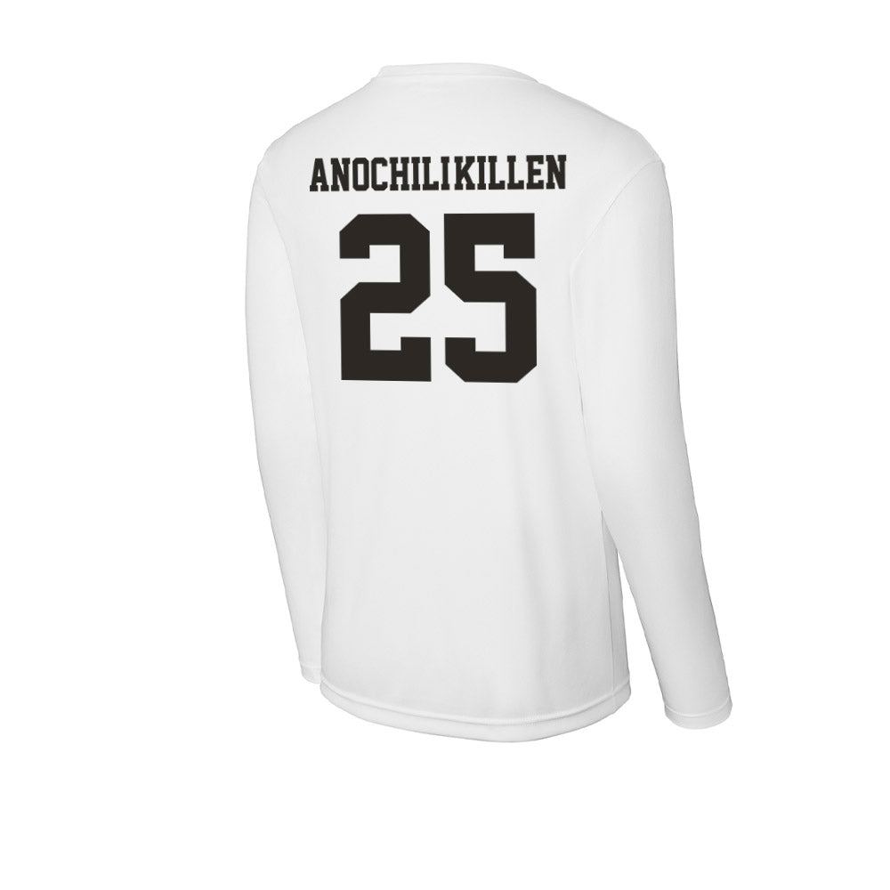 Marshall - NCAA Men's Basketball : Obinna Anochili-Killen - Activewear Long Sleeve T-Shirt-1