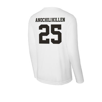 Marshall - NCAA Men's Basketball : Obinna Anochili-Killen - Activewear Long Sleeve T-Shirt-1