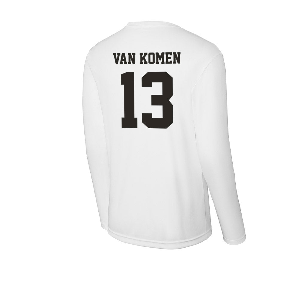 Marshall - NCAA Men's Basketball : Matthew Van Komen - Classic Shersey Activewear Long Sleeve T-Shirt-1