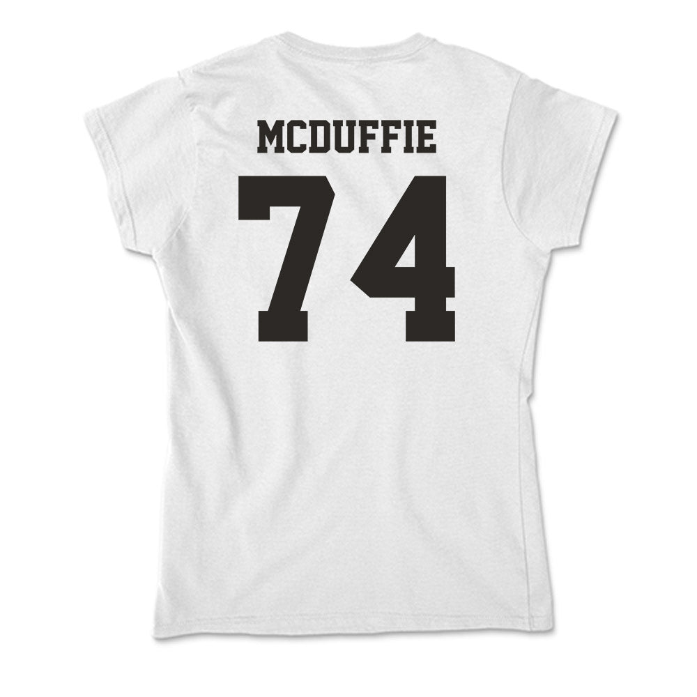 Marshall - NCAA Football : Tyler McDuffie - Soft Style Women’s T-Shirt-1