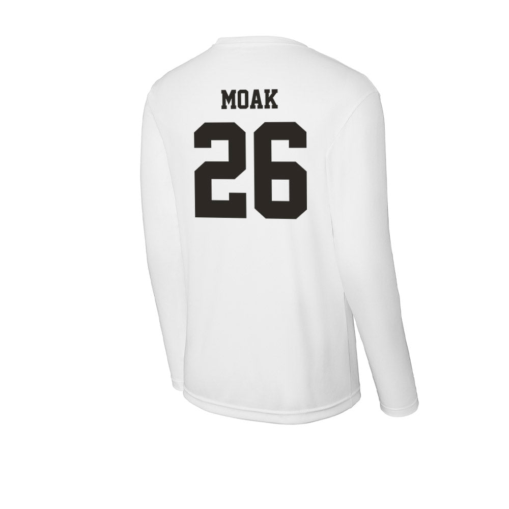 Marshall - NCAA Baseball : Clint Moak - Activewear Long Sleeve T-Shirt-1