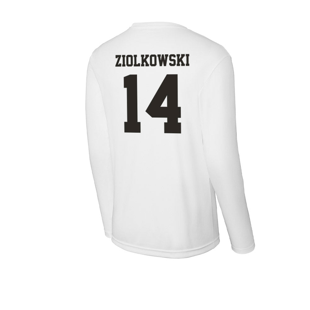 Marshall - NCAA Women's Basketball : Olivia Ziolkowski - Activewear Long Sleeve T-Shirt-1