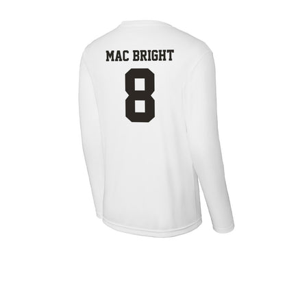 Marshall - NCAA Football : Tah Mac Bright - Activewear Long Sleeve T-Shirt-1